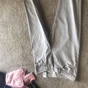 Tan H&M skinny jeans